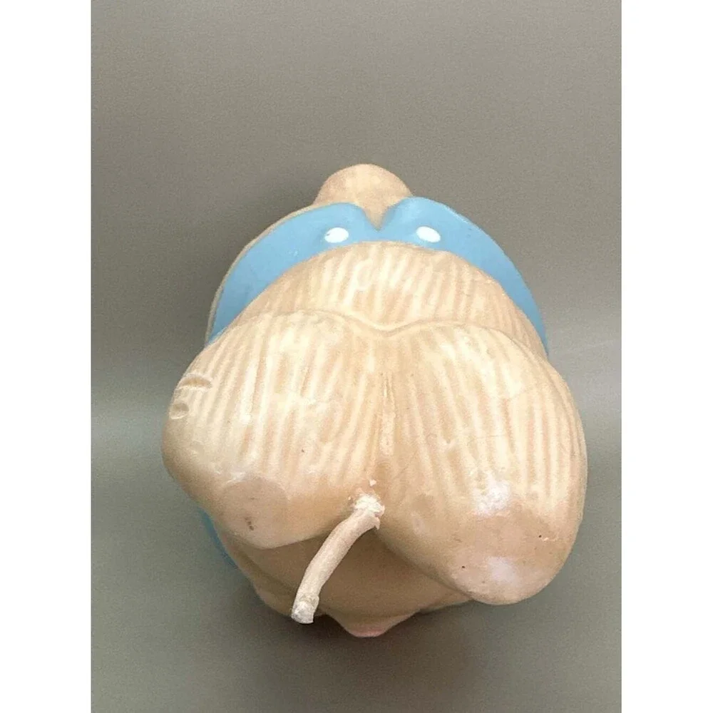 Vintage Avon Bunny Patch Easter Rabbit Candle with Carrot